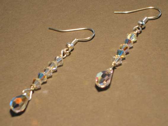 Single Teardrop Earrings